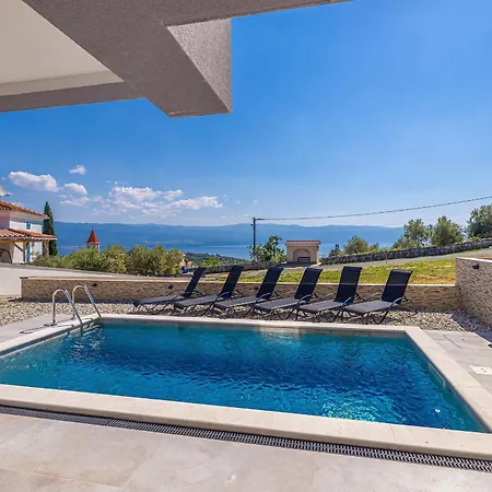 House Rosemary With Pool And Panoramic Seaview 別荘 リスィカ