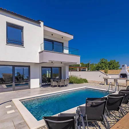 House Rosemary With Pool And Panoramic Seaview