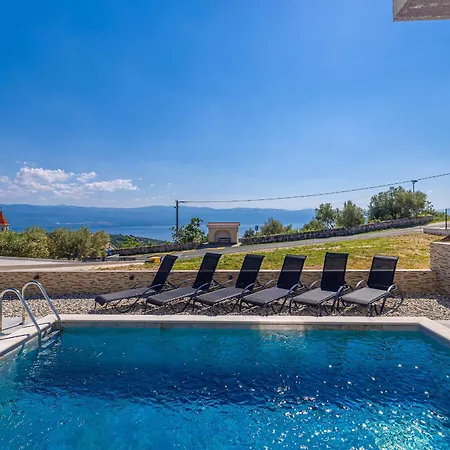 House Rosemary With Pool And Panoramic Seaview リスィカ