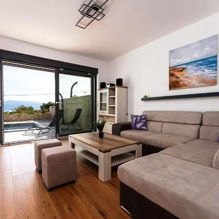 House Rosemary With Pool And Panoramic Seaview *